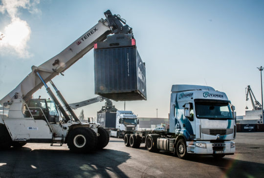 Transport Guyamier spécialiste en aquitaine du conteneur stockage logistique