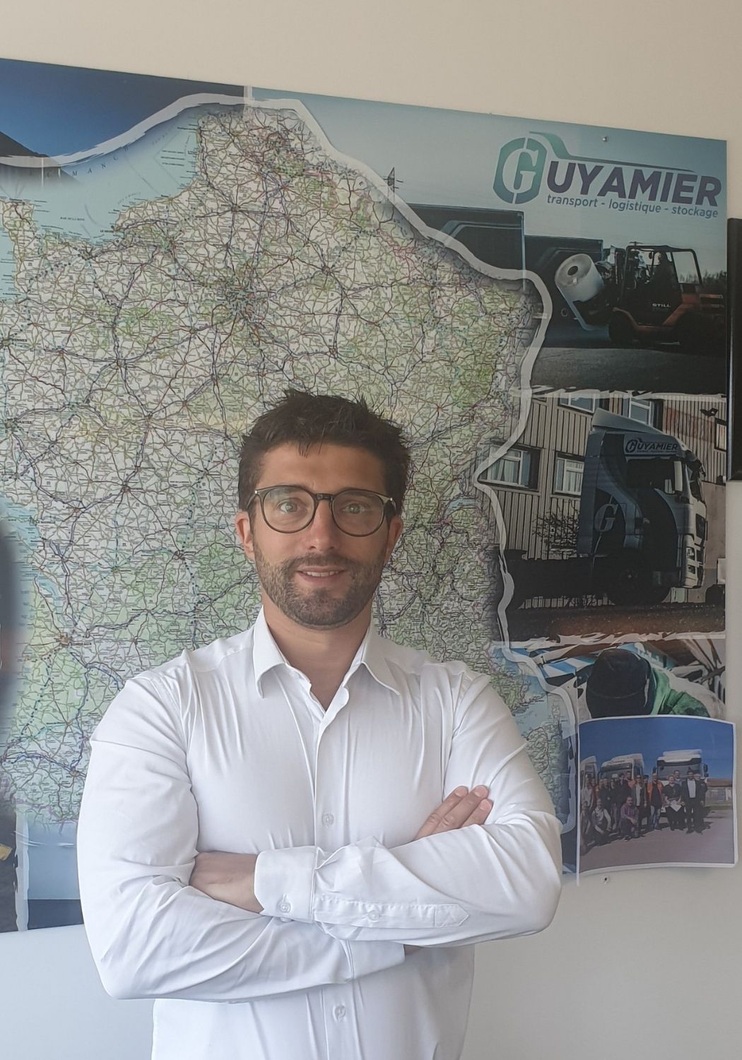 Nicolas GUYAMIER Dirigeant Transports Guyamier Stockage logistique supply Chain